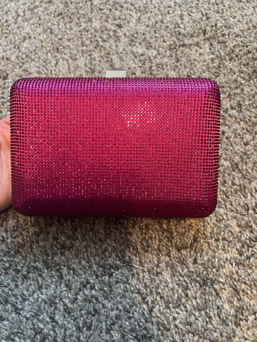 Express Crystal embellished clutch